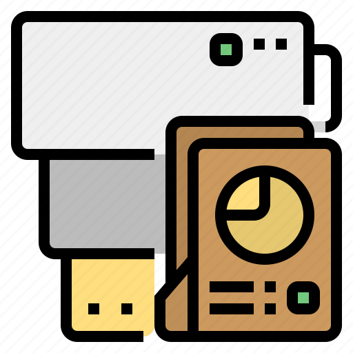 Document, flashdrive, folder, save, workday icon - Download on Iconfinder