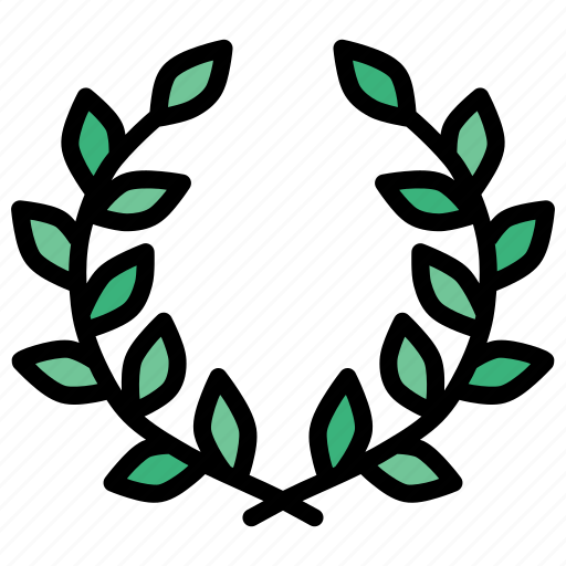 Leaves, nature, spring, wreath icon - Download on Iconfinder