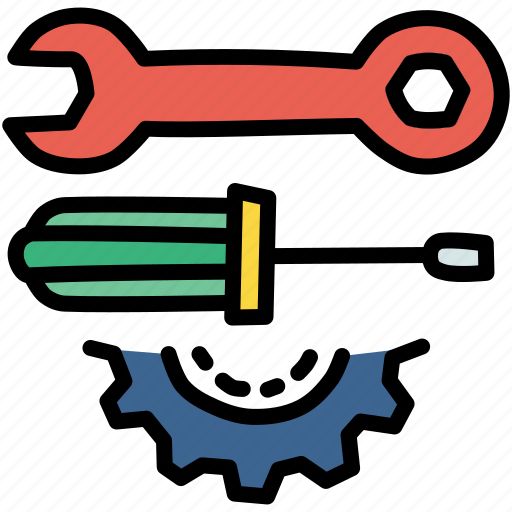 Gear, mechanic, repair, spanner icon - Download on Iconfinder