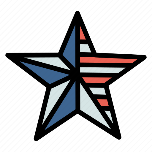 Flag, star, stripes, usa icon - Download on Iconfinder