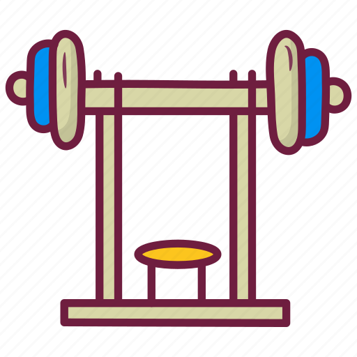 Training, barbell, weightlifting, fitness, muscle icon - Download on Iconfinder
