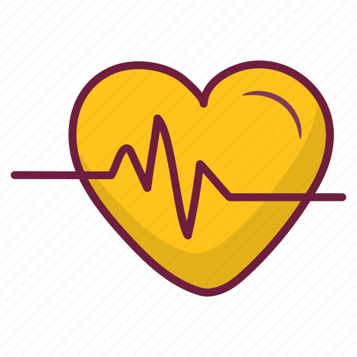 Heartbeat, heart, health, medicine, cardiology icon - Download on Iconfinder