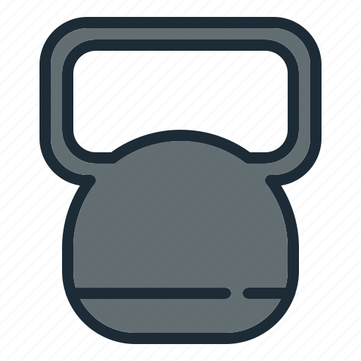 Kettlebell, fitness, gym, workout, weight, body, exercise icon - Download on Iconfinder