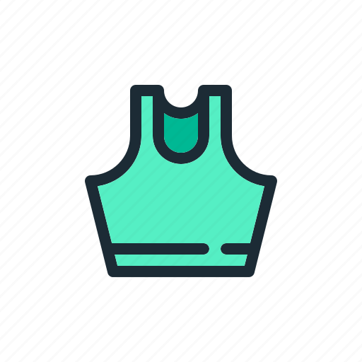Sport, bra, fitness, gym, workout, female, fashion icon - Download on Iconfinder