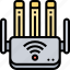 wireless, router, internet, connection, online 