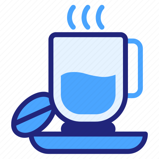 Coffee, maker, drink, beverage, espresso, glass icon - Download on Iconfinder
