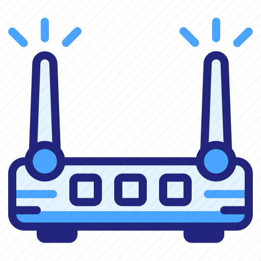 Router, wifi, internet, signal, electronic, network icon - Download on Iconfinder