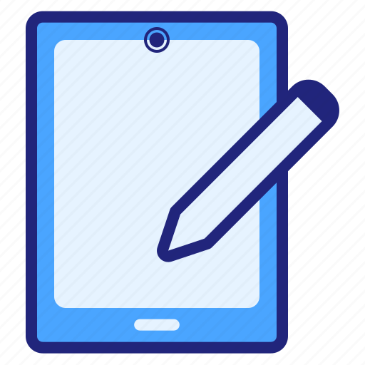 Tablet, pen, technology, graphic tablet, device, gadget icon - Download on Iconfinder