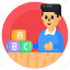 alphabetic blocks, learning blocks, playing blocks, child activity, preschool learning 