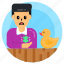 autistic boy, playing with duckling, asd boy, duckling toy, autism activity 