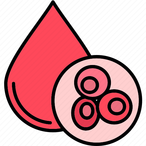 Blood, cells, platelet, erythrocytes, hemoglobin, red icon - Download on Iconfinder