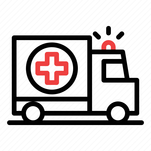 Ambulance, emergency, medical, vehicle, automobile, blood, donation icon - Download on Iconfinder