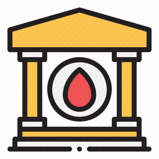 Blood, bank, healtchcare, and, medical, care, hospital icon - Download on Iconfinder