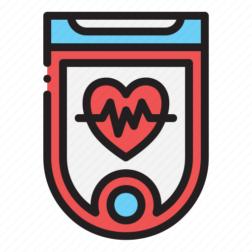 Pulse, oximeter, o2, measure, healthcare, and, medical icon - Download on Iconfinder