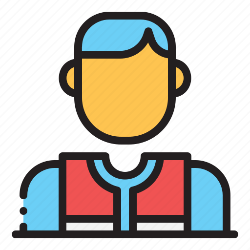 Volunteer, man, charity, goodwill, donation, user, love icon - Download on Iconfinder
