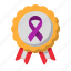 badge, ribbon, healthcare, medical, awareness, certificate, cancer 