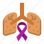 lungs, cancer, healthcare, medical, illness, ribbon 