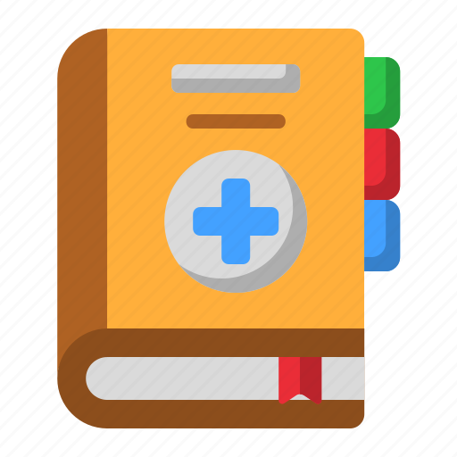 Medical, book, manual, healthcare, and, study, syringe icon - Download on Iconfinder