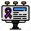 billboard, world, cancer, day, tumor, healthcare, and, medical, ribbon 