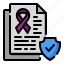 report, healthcare, medical, sickness, awareness, cancer, ribbon 