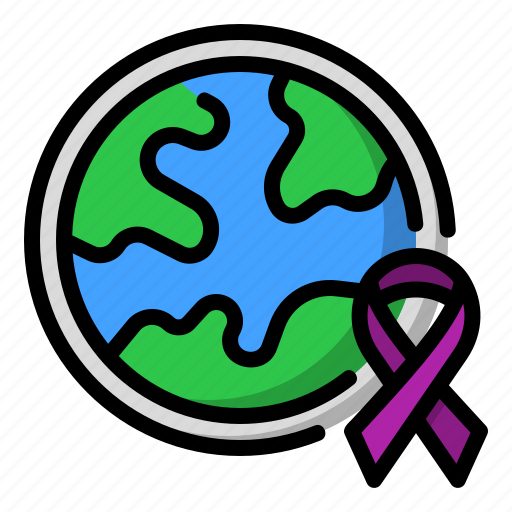 World, cancer, awareness, healthcare, and, medical, solidarity icon - Download on Iconfinder