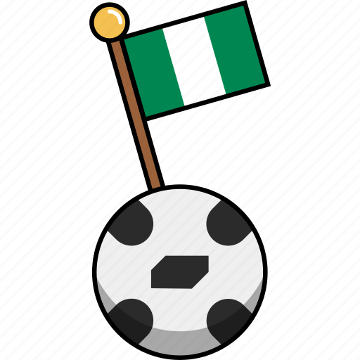 Cup, flag, football, nigeria, soccer, world, ball icon - Download on Iconfinder