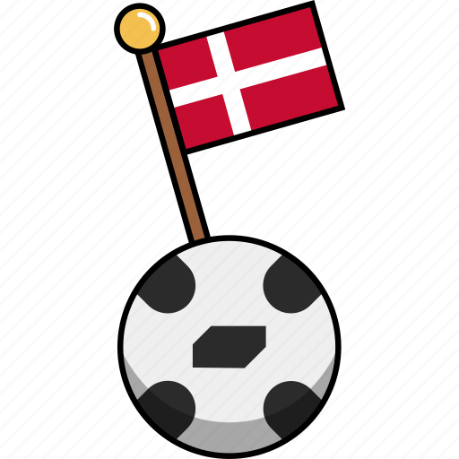 Cup, denmark, flag, football, soccer, world, ball icon - Download on Iconfinder
