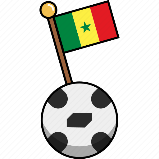 Cup, flag, football, senegal, soccer, world, ball icon - Download on Iconfinder