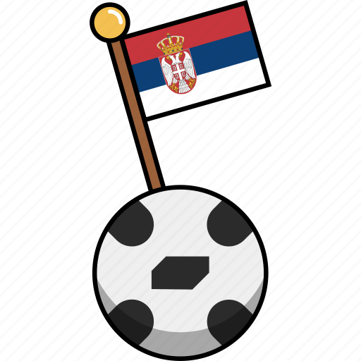 Cup, flag, football, serbia, soccer, world, ball icon - Download on Iconfinder