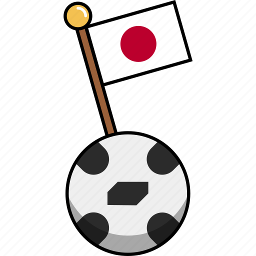 Cup, flag, football, japan, soccer, world, ball icon - Download on Iconfinder