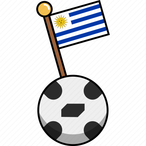 Cup, flag, football, soccer, uruguay, world, ball icon - Download on Iconfinder