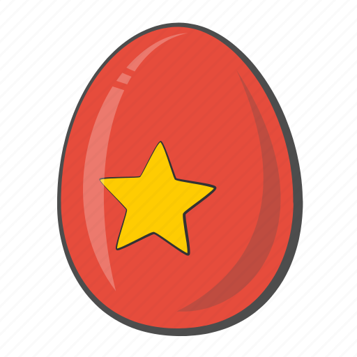 Egg, flag, vietnam, nation icon - Download on Iconfinder