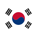 flag, south korea, country, world