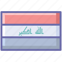 country, flag, flags, iraq, iraq flag