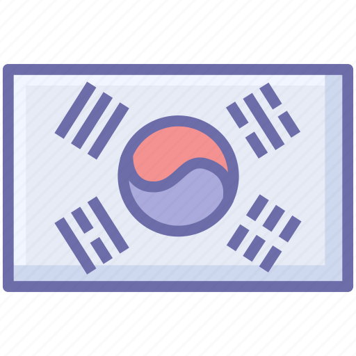 Flags, korea, rectangle, south, south korea, south korea flag icon - Download on Iconfinder