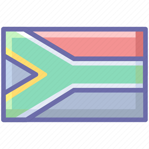 Africa, country, flag, flags, rectangle, south icon - Download on Iconfinder