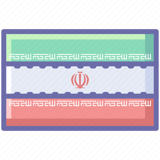 Country, flag, flag of iran, flags, iran icon - Download on Iconfinder