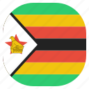 country, flag, national, rhodesia, zimbabwe