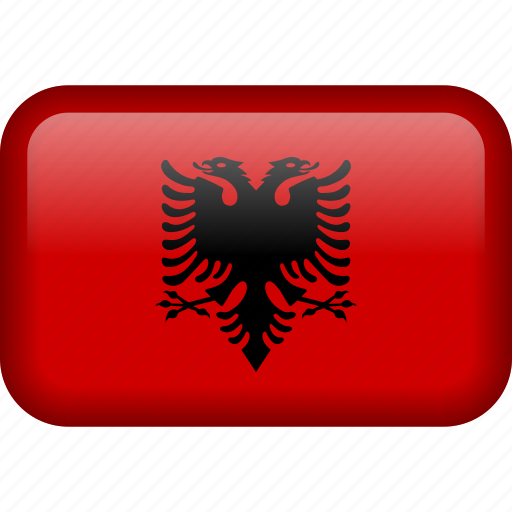 Albania, country, flag icon - Download on Iconfinder
