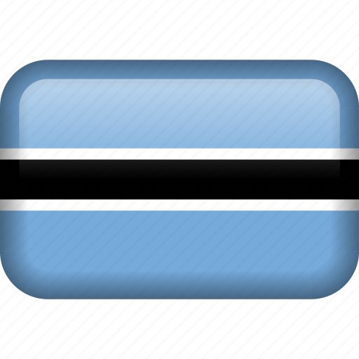 Botswana, country, flag icon - Download on Iconfinder