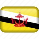 brunei, country, flag