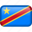 congo, democratic republic of the congo, country, flag 