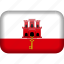 gibraltar, country, flag 