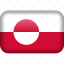 greenland, country, flag