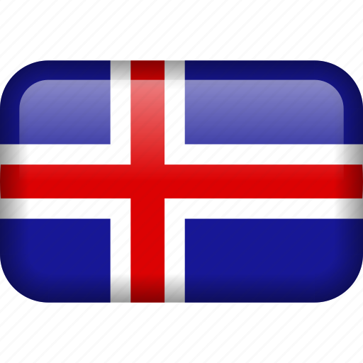 Iceland, country, flag, national icon - Download on Iconfinder