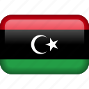 libya, country, flag