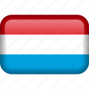 luxembourg, country, flag