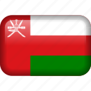 oman, country, flag, national