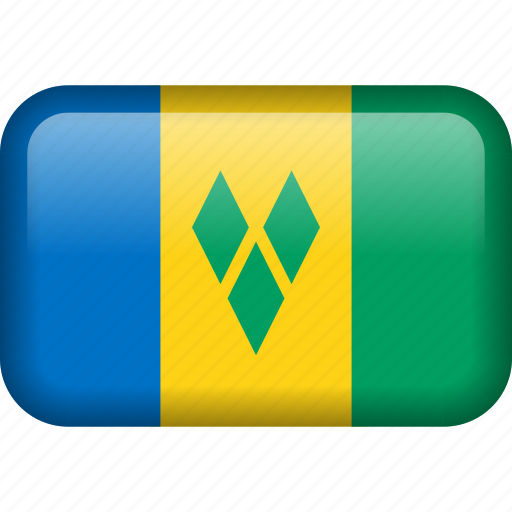 Saint vincent and the grenadines, country, flag icon - Download on Iconfinder