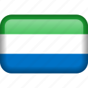 sierra leone, country, flag